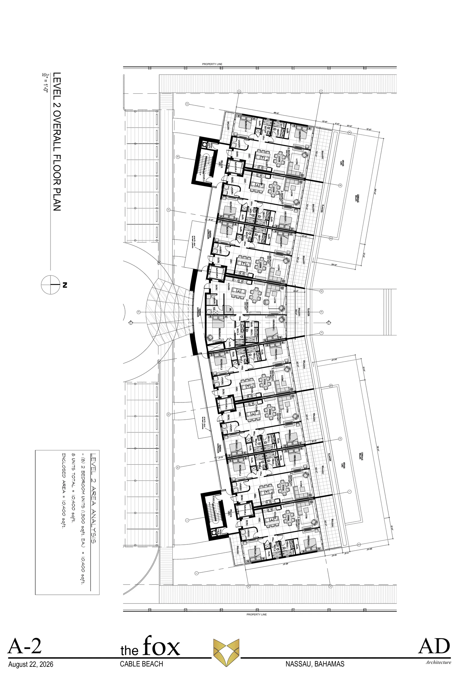 A-2 — Level 2 Overall Floor Plan
