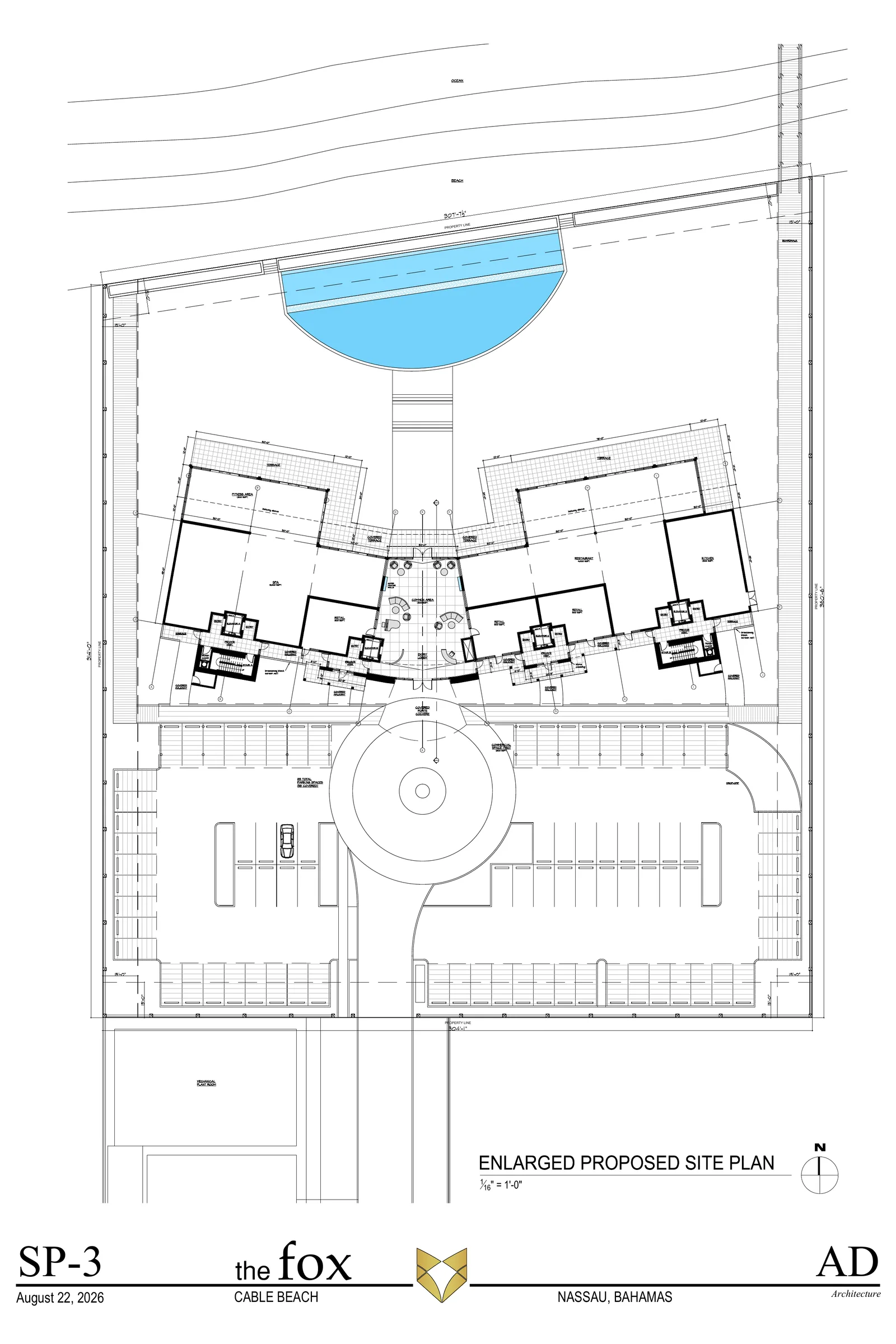 SP-3 — Enlarged Proposed Site Plan