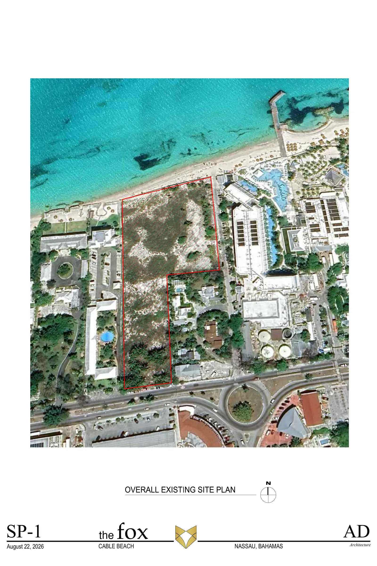 SP-1 — Overall Existing Site Plan